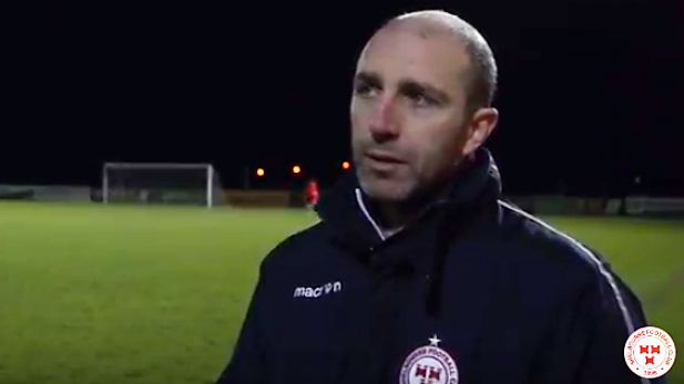 Owen Heary interview following 4-1 defeat of Athlone Town