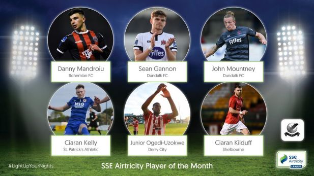 Shelbourne's Ciarán Kilduff nominated for SWAI and SSE Airtricity League Player of the Month award