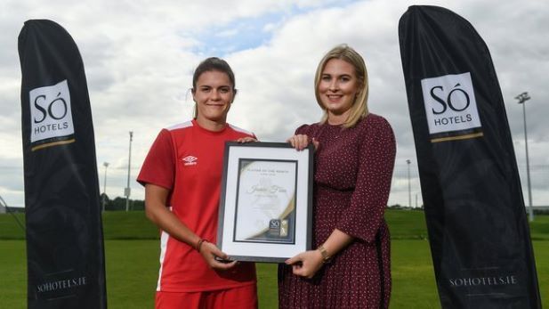 Shelbourne's Jaime Finn wins SO Hotels WNL Player of the Month for May