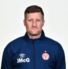 Portrait of Jason Mcguiness the assistant manager of Shelbourne FC