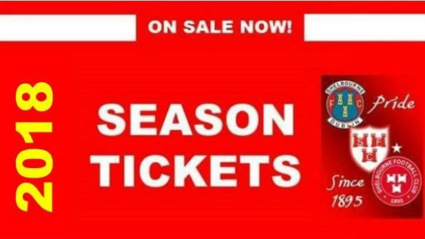 2018 Season Tickets on sale now