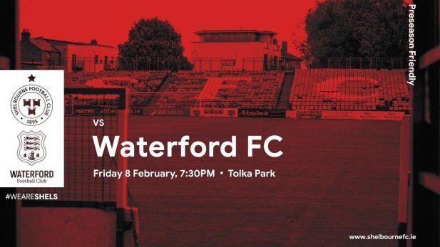Shelbourne 0-3 Waterford : Pre-season Match Result