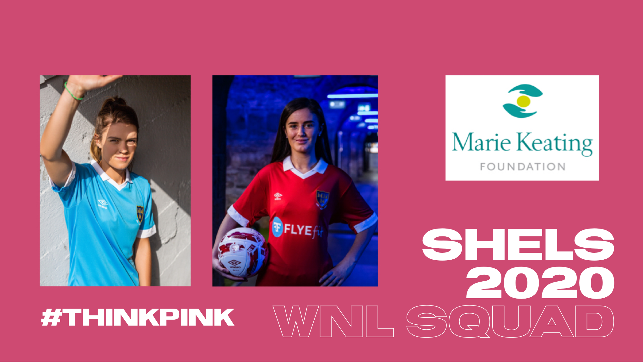 Shels team up with The Marie Keating Foundation for 2020 Squad announcement