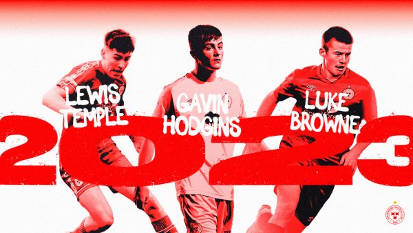 Gavin Hodgins, Lewis Temple and Luke Browne sign for 2023