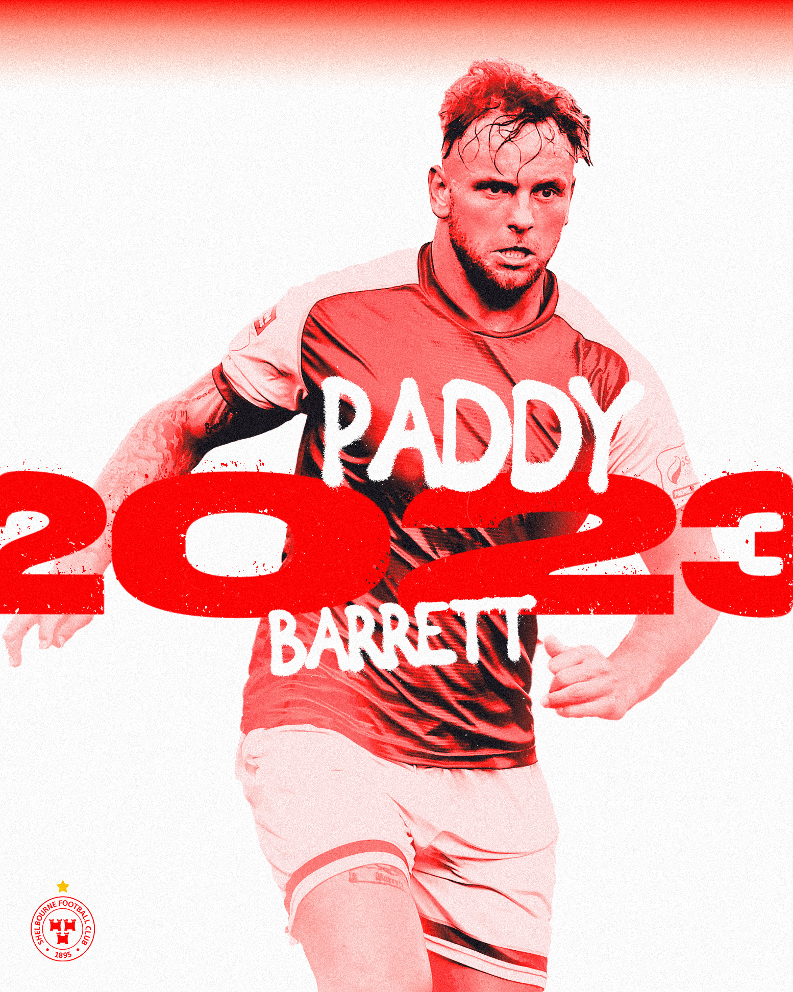 Paddy Barrett is a Red